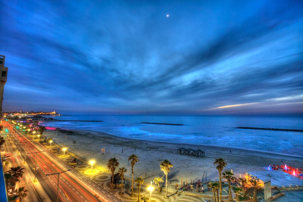Sunset Beach Apartments テル・アビブ エクステリア 写真